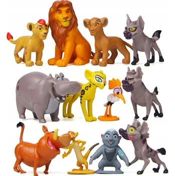 Figurka Figurka Lví král 12 ks PVC