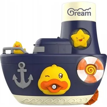Hračka pro nejmenší Bavytoy Loď do vany - modrá