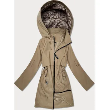 Dámská bunda Prosta kurtka damska na podszewce Goodlookin piaskowa (KK60409-4#) odstíny béžové XXL (44)