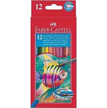 Kresba Faber-Castell 12 akvarelových Pastelky