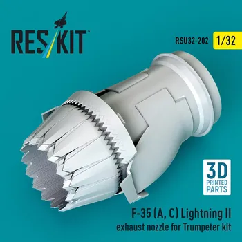 Plastikový model Reskit 1/32 F-35 (A, ?) Lightning II exh. nozzle (TRUMP)
