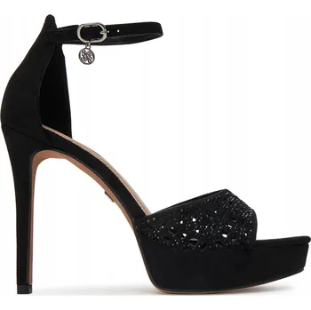 Dámské sandále Nine West sandály dámské černé TS6218-01