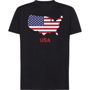 Pánské tričko Pánské pánské tričko vlajkou USA, vel. 4XL