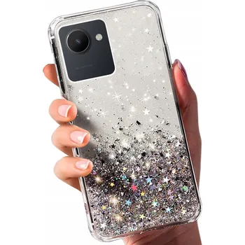 Pouzdro na mobilní telefon Zadní Kryt Radian pro Realme C30 / Narzo 50i Prime bezbarvý