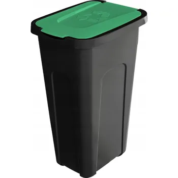 Odpadkový koš ODPADKOVÝ KOŠ NÁDOBA NA TŘÍDĚNÝ ODPAD 30L KYBLÍK POPELNICE S VÍKEM