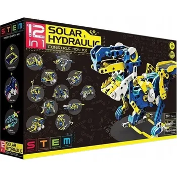 ostatní stavebnice Hydraulicko-Solární Robot 12 v 1 Velká Stavebnice Stavebnice Vzdělávací