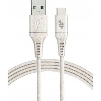 Datový kabel Kabel TB USB - USB typ C 1 m béžový