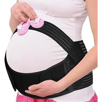Těhotenský podpůrný pás na břicho, odlehčující páteř a přinášející úlevu