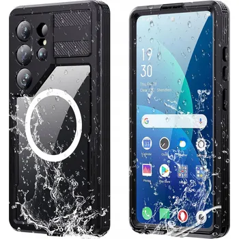 Pouzdro na mobilní telefon Pouzdro voděodolné SUPERO pro Samsung Galaxy S26 Ultra, černé