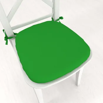 Podsedák Oblý podsedák Rongo RG-043 Sytě zelený - 39x37x3 cm