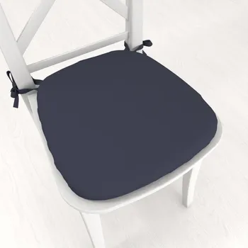 Podsedák Oblý podsedák Rongo RG-066 Tmavě šedý - 39x37x3 cm