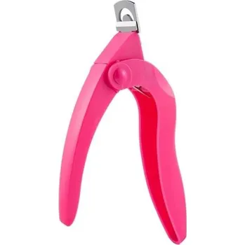 Kleště na nehty Kleštičky na nehty ve tvaru U 152 x 88 mm Nůžky na nehty Manikúra Pedikúra na akrylové falešné nehty Přesné nástroje na úpravu okrajů nehtů růžová