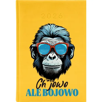 Diář Knižní diář 2026 A5 FunnyCase žlutý