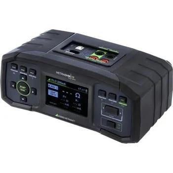 Multimetr Gossen Metrawatt METRAOHM 10 nízkoohmový měřič, CAT II 600 V, LCD