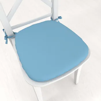 Podsedák Oblý podsedák Rongo RG-100 Světle modrý - 39x37x3 cm