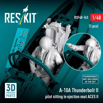 Plastikový model Reskit 1/48 A-10A Thunderbolt II pilot sitting in ACES II