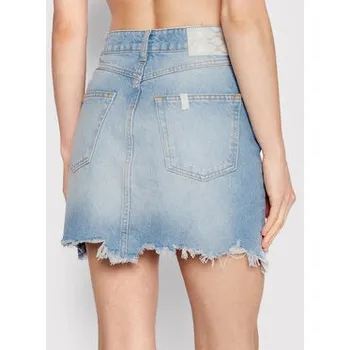 Dámská sukně Liu Jo Džínová sukně UA2114 DS494 Modrá Slim Fit 27