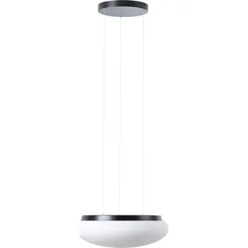 OSMONT ARA67495 ARAKIS LE3 závěsné skleněné svítidlo černá / bílá IP40 3000 K 27W LED DALI