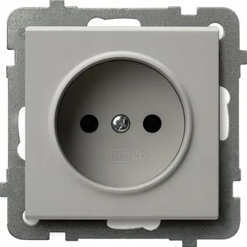 Elektrická zásuvka Jednoduchá zásuvka bez uzemnění Kašmír Ospel Sonata - GP-1R/m/82