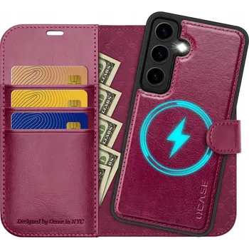 Pouzdro na mobilní telefon Flipové pouzdro OCASE pro Samsung Galaxy S24, červené