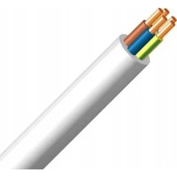 elektrický kabel Kulatý kulatý kabel YDY Elpar 5 x 6