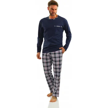 Pánské pyžamo Sesto Senso pánské pyžamo 2188/06 s dlouhým rukávem, velikost M