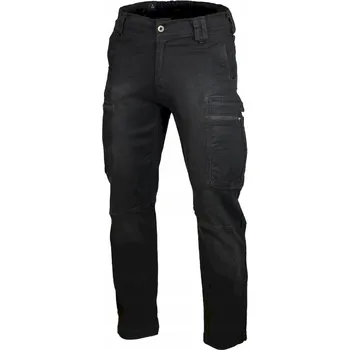 Pánské kalhoty Taktické vojenské kalhoty kapsáče Texar Dominus Denim - Černé M