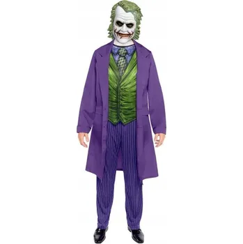 Karnevalový kostým Kostým Joker, licencovaný, z filmu Batman, velikost XL