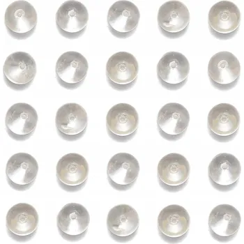 Dětské navlékací korálky Sada korálků z přírodního křišťálu pro výrobu šperků a klíčenek, 8 mm, 200 ks