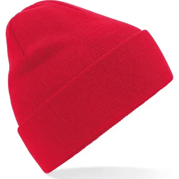 Čepice Beechfield | B 46 classic red onesize Pletená čepice
