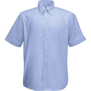 Pánská košile F.O.L. | Oxford Shirt SSL oxford blue XL Košile
