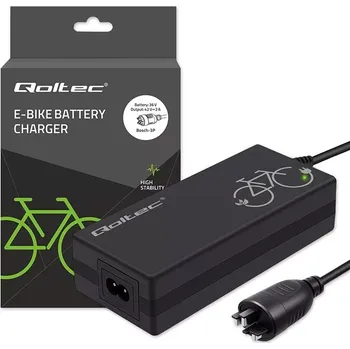 Nabíječka baterií Nabíječka pro elektrokolo 36 V (42 V / 2 A) s konektorem Bosch 3pin + napájecí kabel