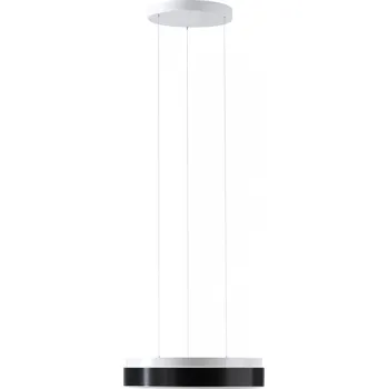 OSMONT DELIA LEC2 závěsné plastové svítidlo bílá / černá IP40 4000 K 34W LED - OSMONT OS DEL69910