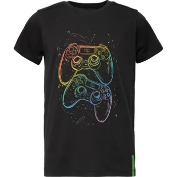 Chlapecké tričko Chlapecké tričko LOAP BOON 158/164 Černá, Mix