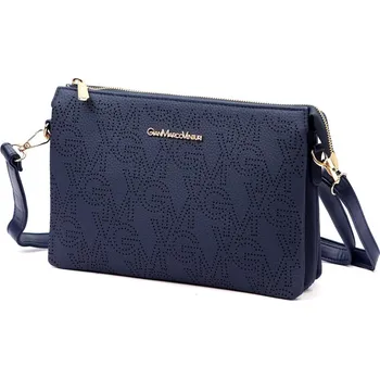 Kabelka Dámská kabelka Gian Marco Venturi GMV 9096 modrá