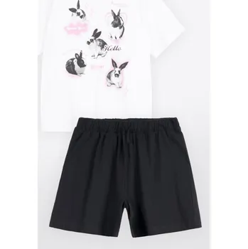 Dívčí pyžamo Reporter Young | Dívčí bavlněné pyžamo s roztomilým potiskem králíčků - Barva VÍCEBAREVNÁ, Velikost 152/158 261-0998G-18-200-1