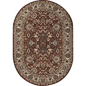 Koberec Breno Kusový koberec PRACTICA ovál 59/DMD, 160x230 cm, Hnědá/Vícebarevné