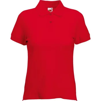 Dámské tričko F.O.L. | Lady-Fit Polo red XS Polo - dámské