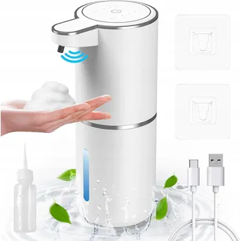 Dávkovač mýdla Automatický bezdotykový dávkovač mýdla, tekutého mýdla a pěny, 380 ml, USB