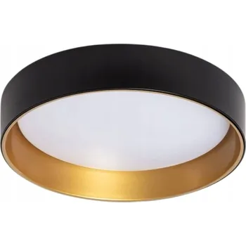 STROPNÍ SVÍTIDLO LED MODERNÍ ČERNO ZLATÝ 20W 45CM CCT REGULACE BARVY 3000K-6000K