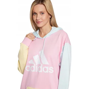 Dámská mikina Adidas dámská mikina přes hlavu, s s kapucí HJ9459, velikost S