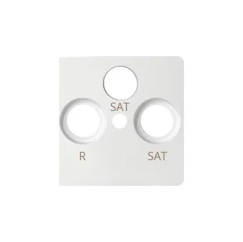 Elektrická zásuvka Anténní zásuvka nástěnná Kontakt-simon bílá