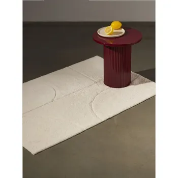 Koberec Sinsay - Koberec s reliéfním geometrickým vzorem - krémová - 268GR-01X - 268GR-01X-ONE