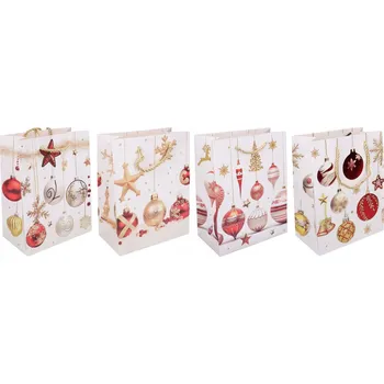 Dárková taška Vánoční dárková taška M 26x32x10 cm - 4