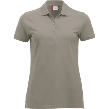 Dámské tričko Clique | Classic Marion S/S silver M Polo - dámské