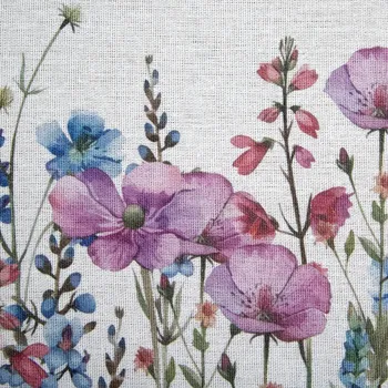 ubrus BĚHOUN NA STŮL RUBY 40X140 CM KVĚTY