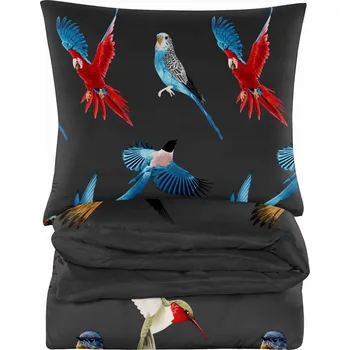 Povlečení Sada povlečení 160x200 pták, souprava do ložnice na postel