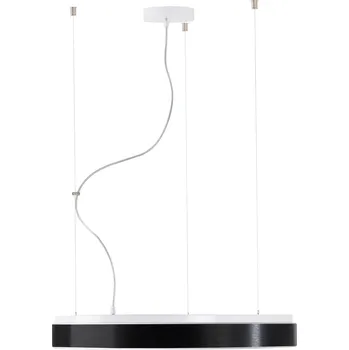 Svítidlo OSMONT DELIA LC4 závěsné plastové svítidlo bílá / černá IP40 4000 K 100W LED - OSMONT OS DEL69923