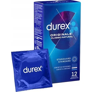 Kondom Kondomy - Durex Classic Natural Condoms 12ks