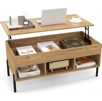 Konferenční stolek Konferenční stolek obdélníkový 100 x 50 x 45 cm dub přírodní